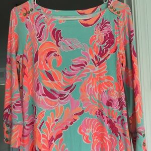 NWT Lilly UPF Sophie Dress Love Birds Size Small